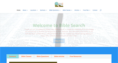 Desktop Screenshot of biblesearch.com